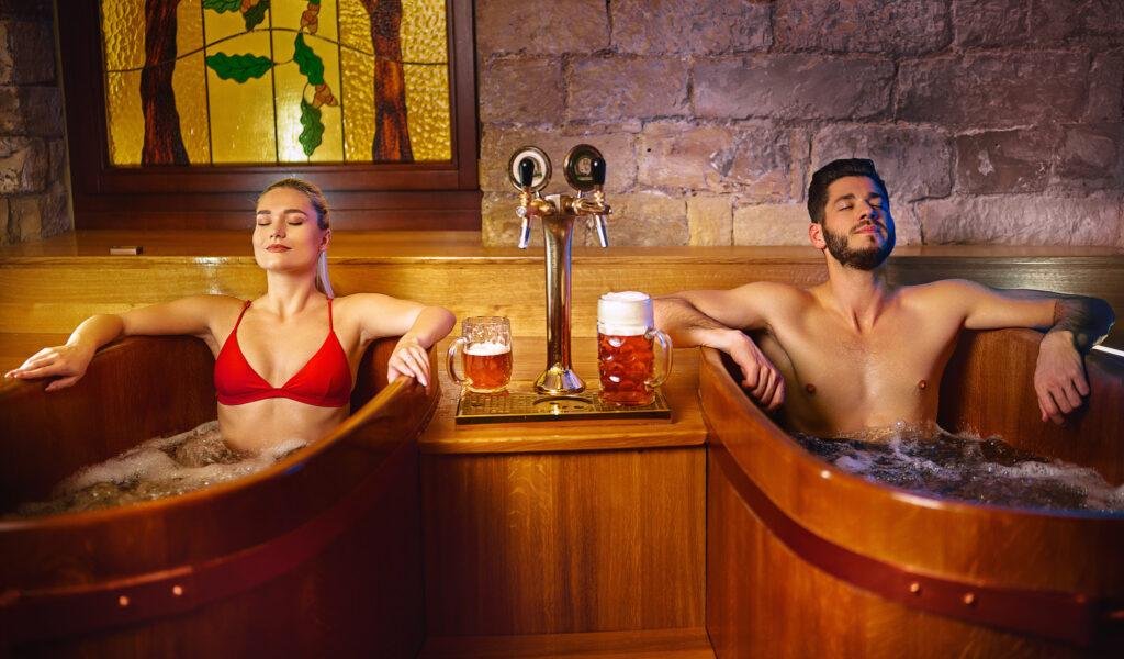 Activités en couple à Lyon : le guide pour surprendre votre moitié 4 Beer spa Lyon : détente et bien-être insolite