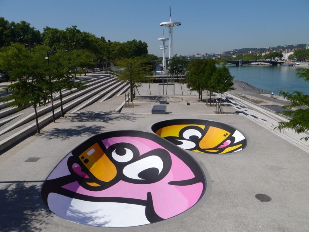 Où faire du sport en plein air à Lyon : les meilleurs spots et parcours 3 Skatepark de la Guillotière à Lyon : sport en plein air à Lyon