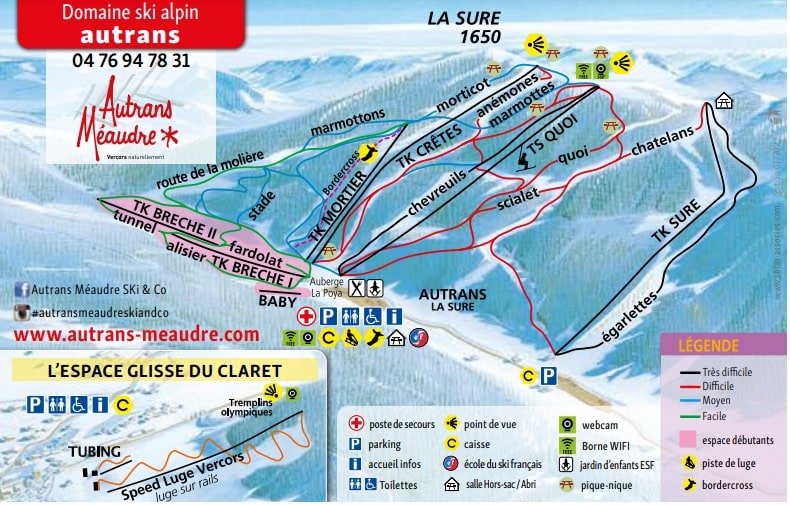 week end ski à Lyon : Station de ski Autrans