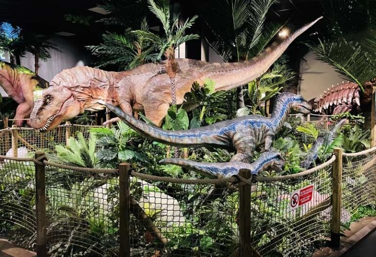 Que faire à Lyon ce week end : Jurassic expo à Mini World